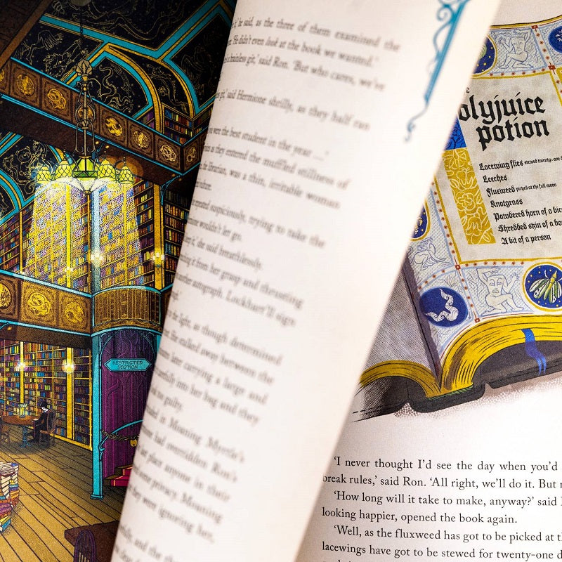 Harry Potter and the Chamber of Secrets (MinaLima Edition) – The Bookshop